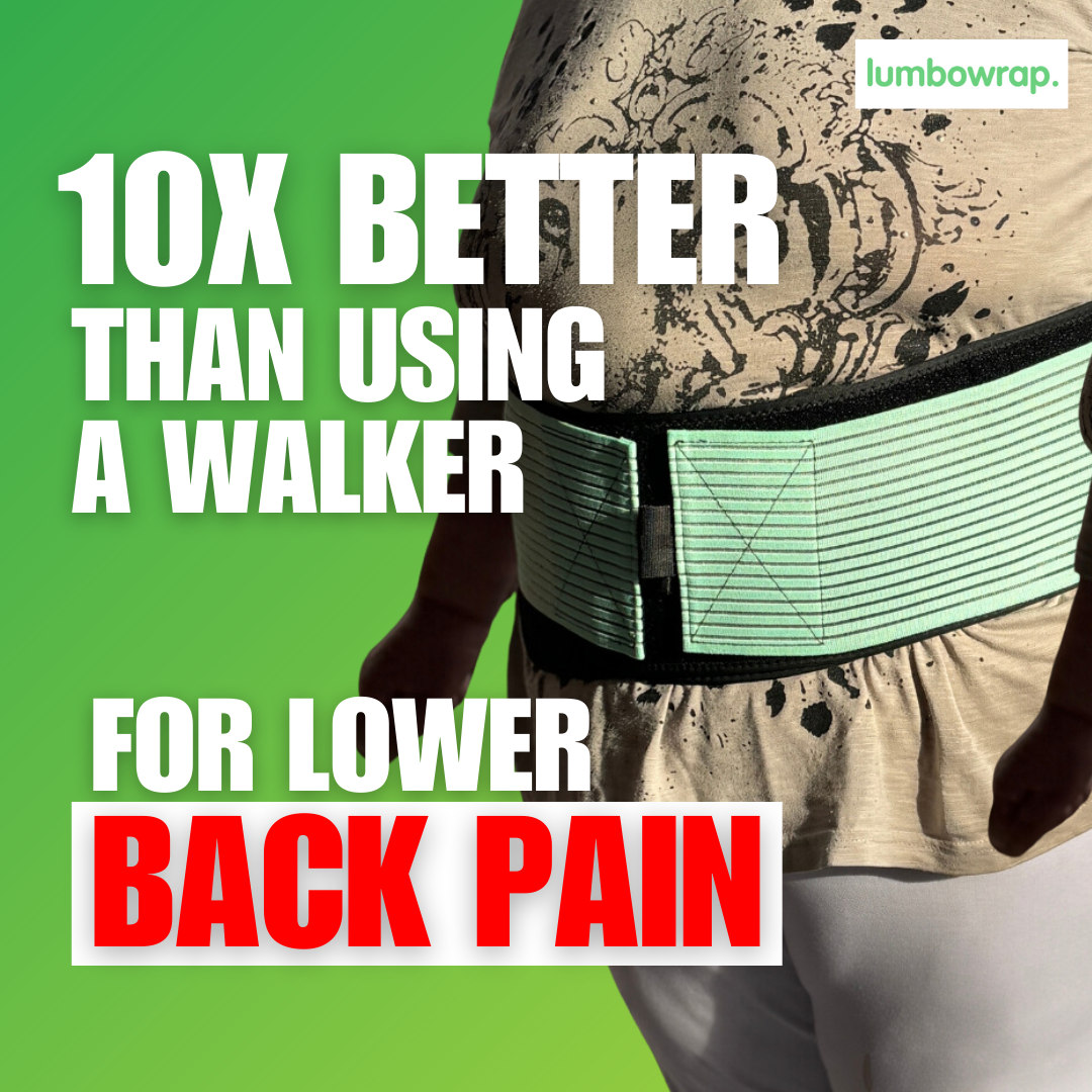 Lumbowrap® - The Complete Lower Back & Hip Pain Wrap For Easier Walking & Standing