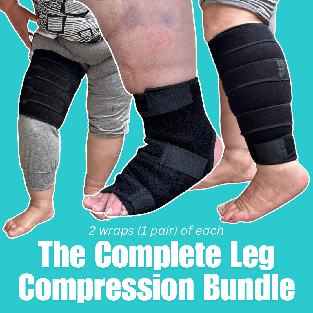 Beltwell® The Full Leg Compression Bundle (Foot, Calf, Thigh) + 8 FREE Bonuses