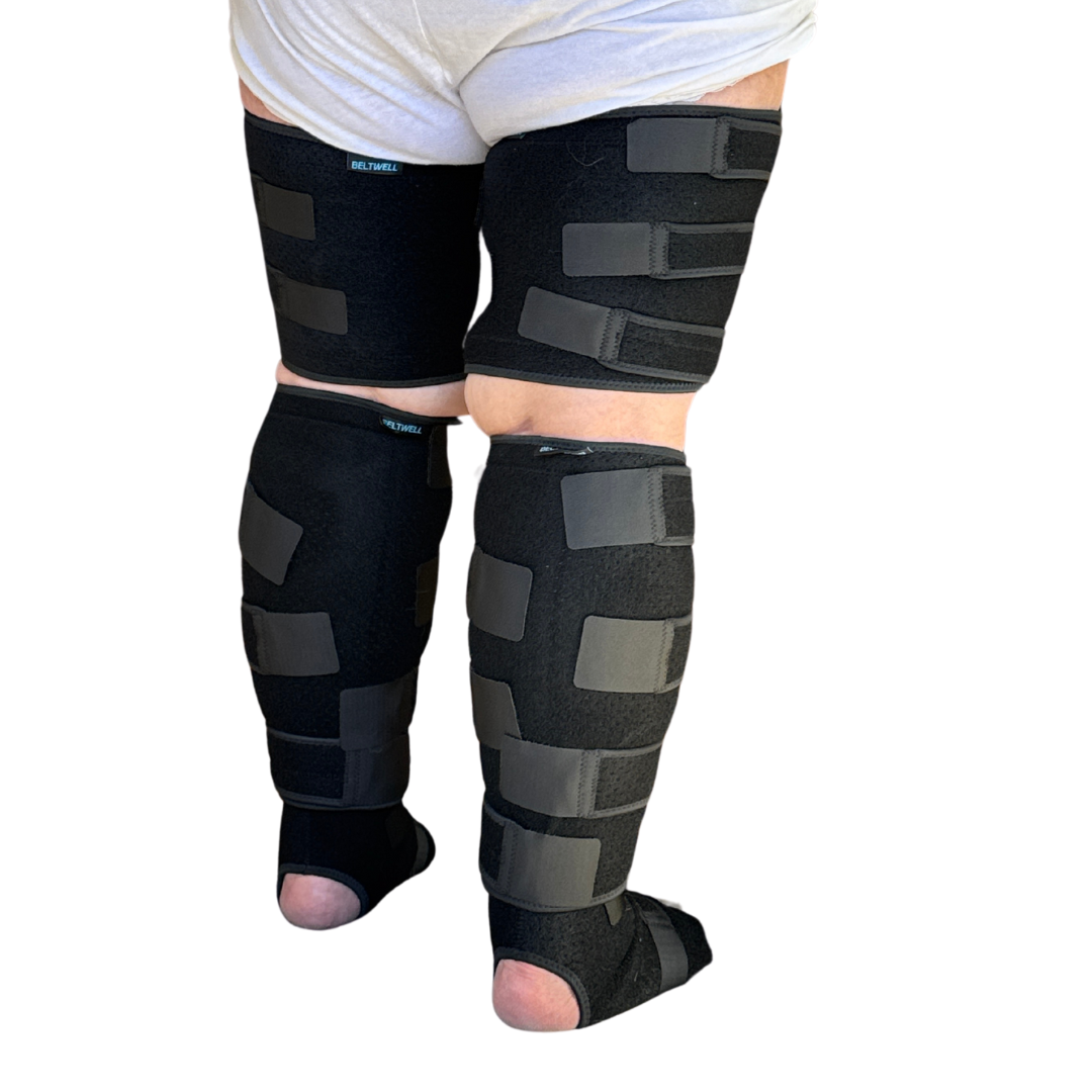 Beltwell® The Full Leg Compression Bundle (Foot, Calf, Thigh) + 8 FREE Bonuses