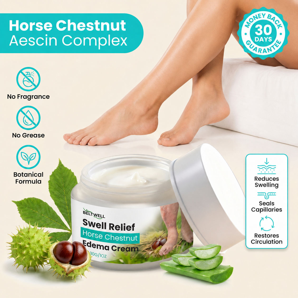 Lymzera+ Horse Chestnut Anti Swelling & Vein Complex