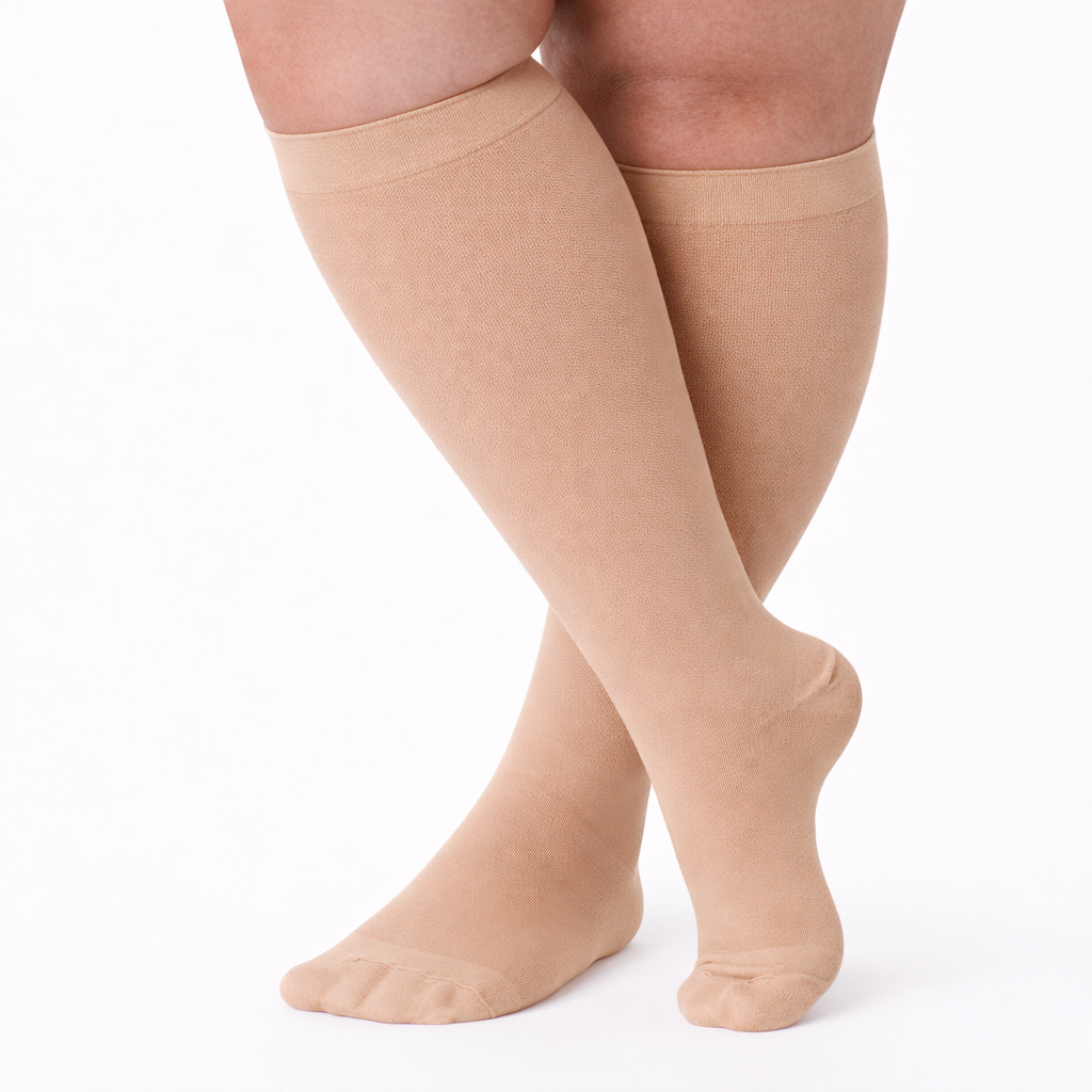 Beltwell® The Original Extra Wide StretchKnit™ Compression Socks 20-30 mmHg