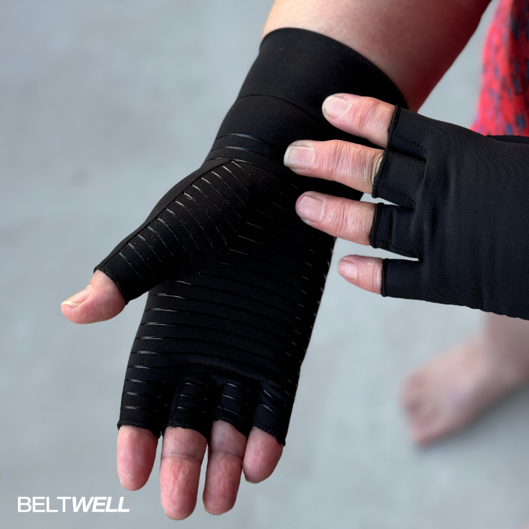 Beltwell® - The Super-Grip Circulation Gloves For Swollen Hands & Wrists (2 Pack)