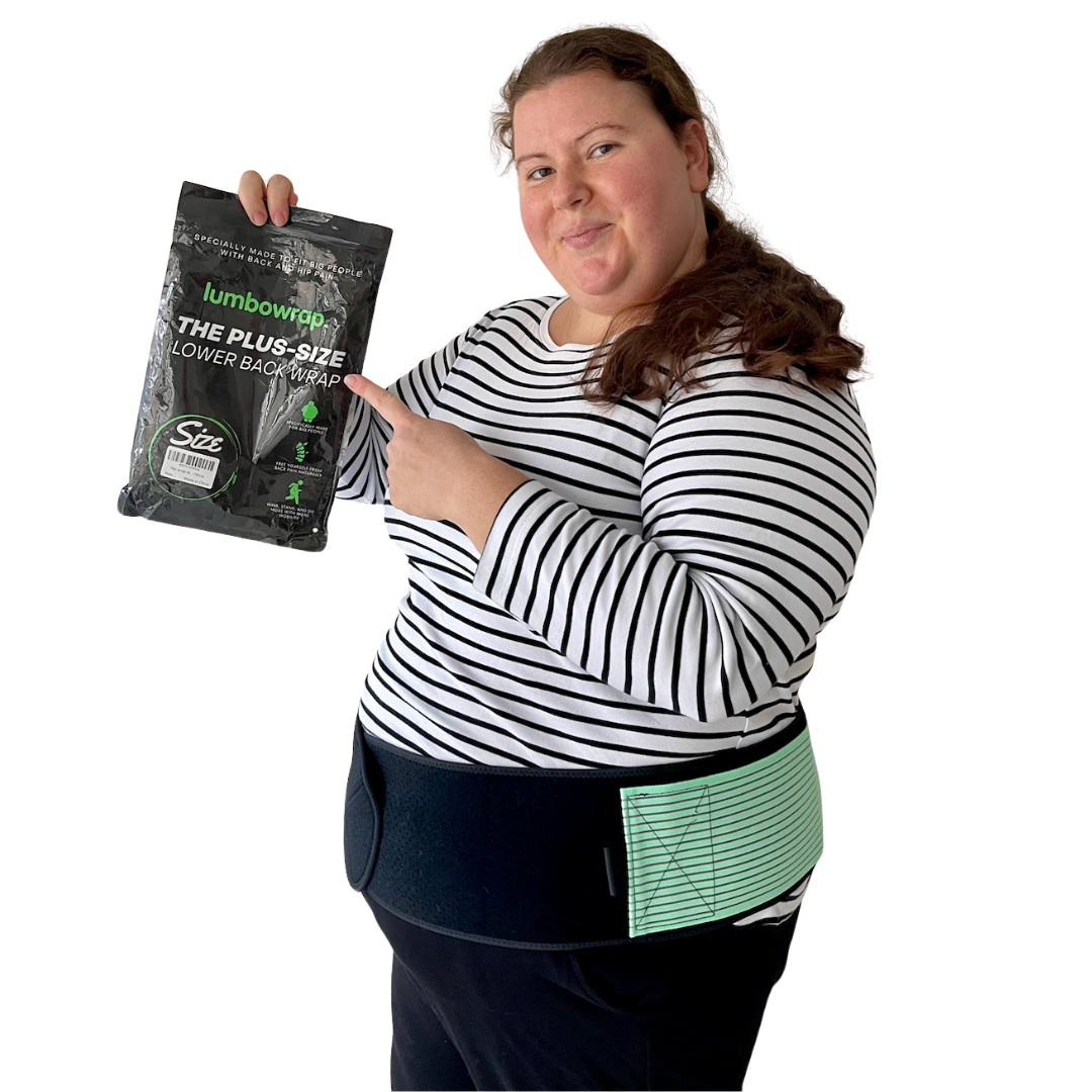 Lumbowrap® - The Complete Lower Back & Hip Pain Wrap For Easier Walking & Standing