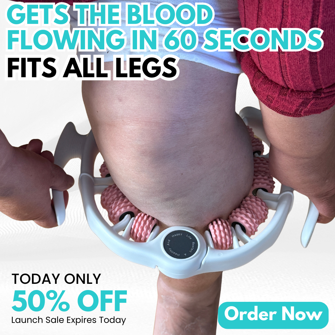 LymfoRoller™ – Leg & Thigh Massage Circulation Roller