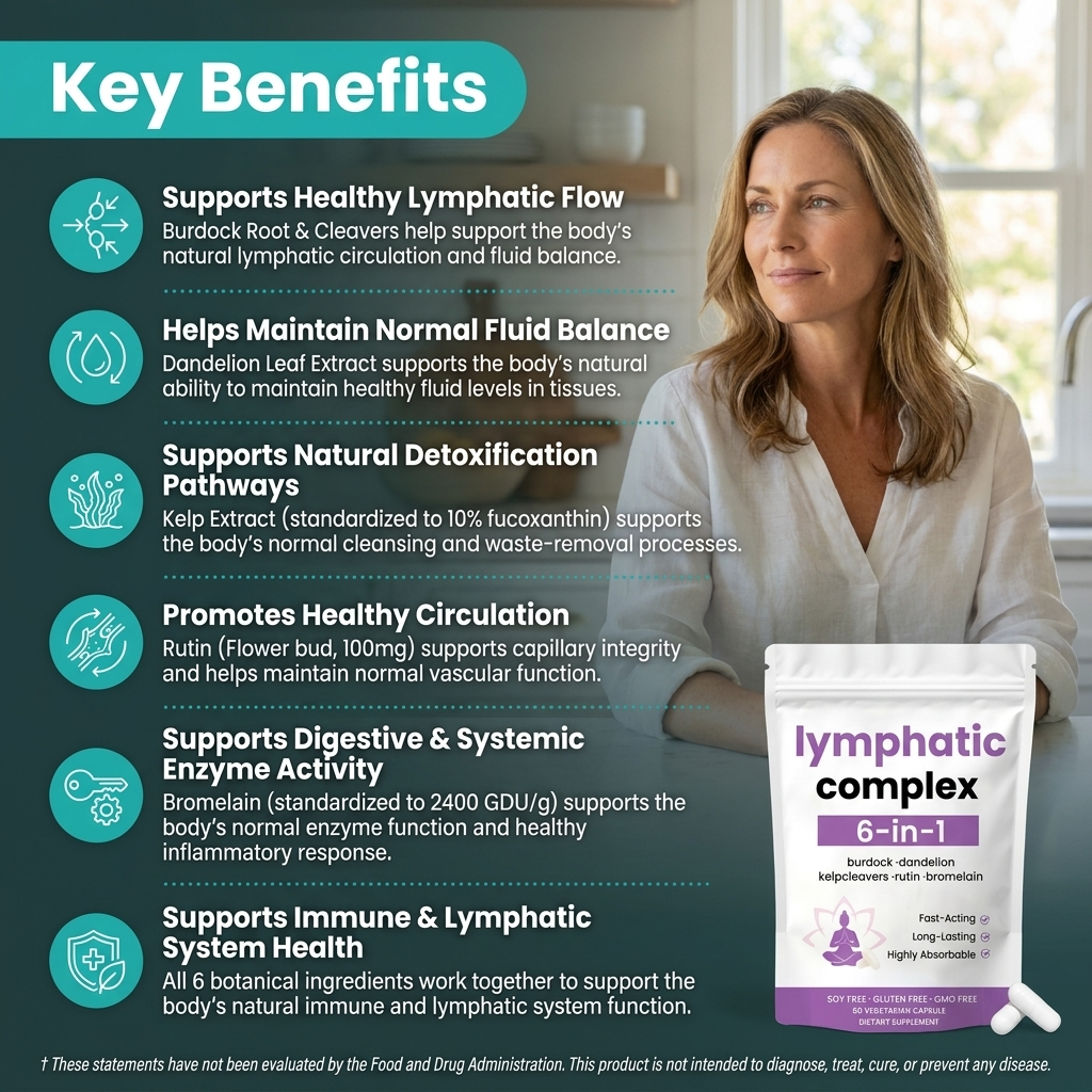 Beltwell® Lymphatic Support+ 6 in 1 Complex