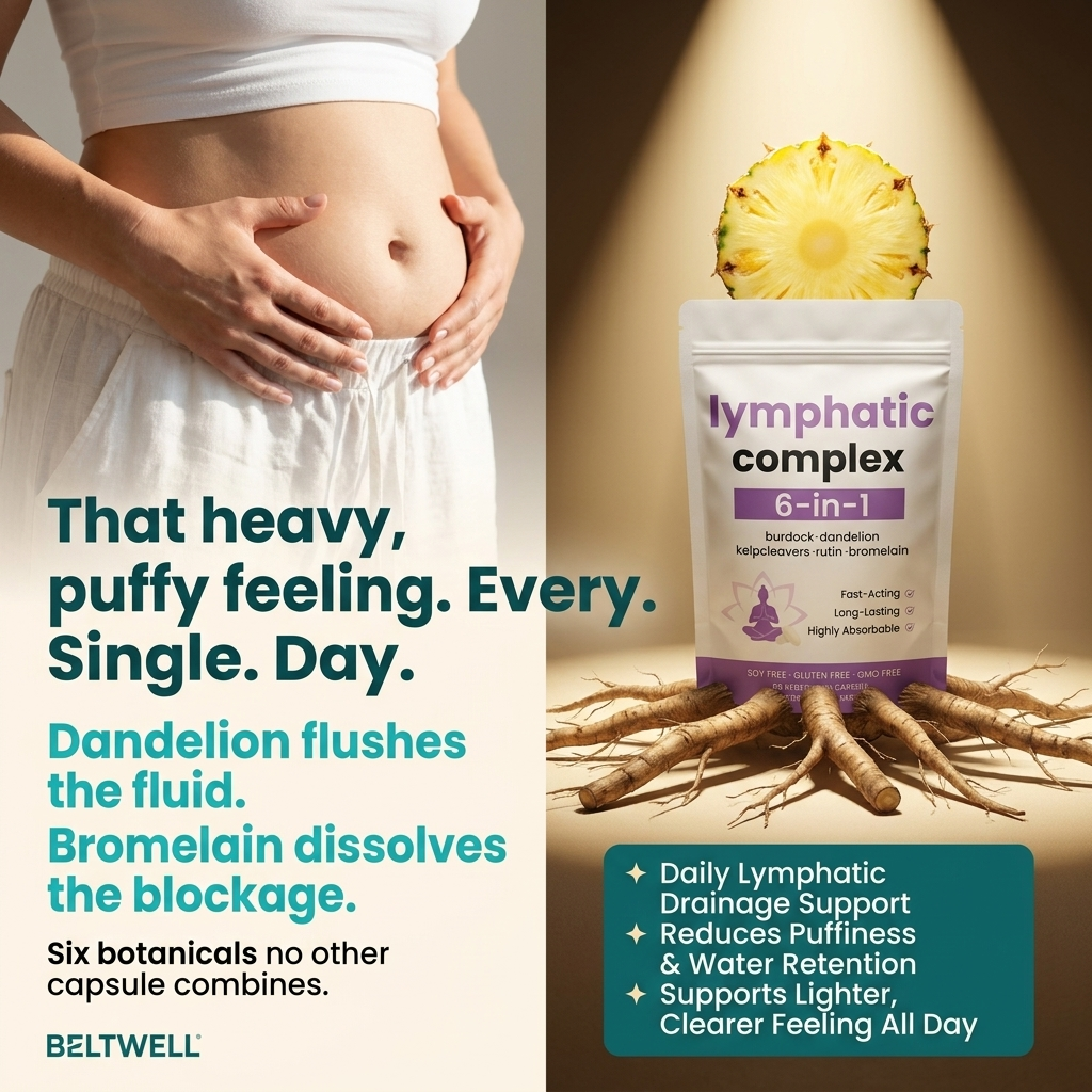 Beltwell® Lymphatic Support+ 6 in 1 Complex