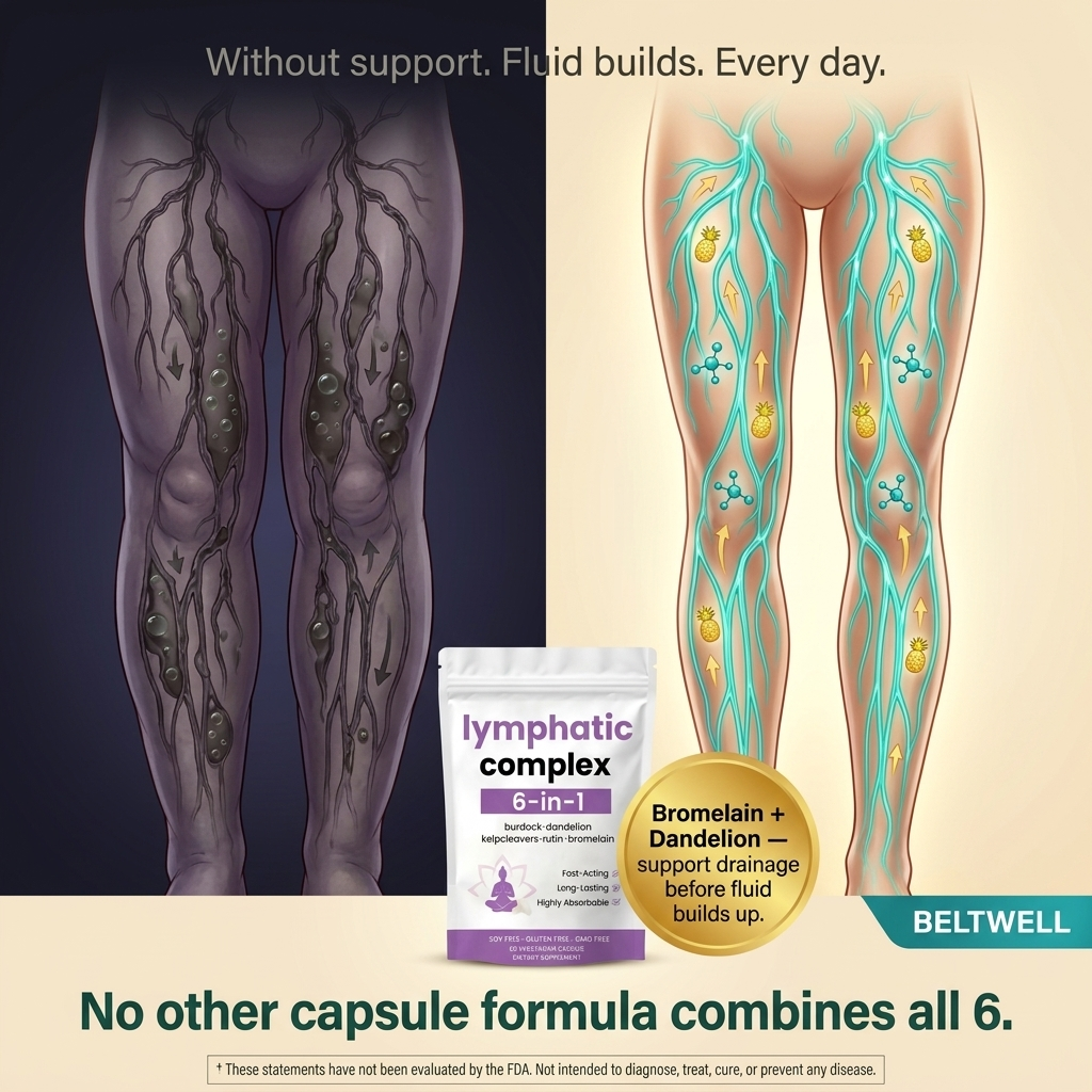 Beltwell® Lymphatic Support+ 6 in 1 Complex