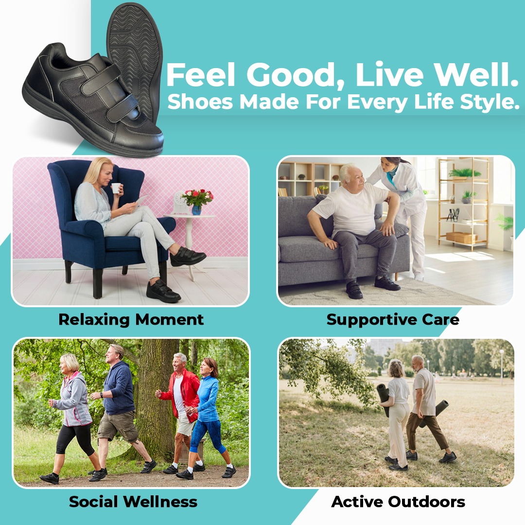 OrthoWide™ Wide Comfort Walking Shoes (Unisex)