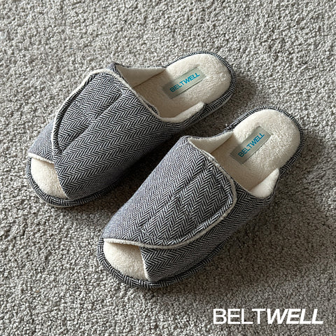 Beltwell® - Unisex Adjustable Wide Slippers For Swollen Feet